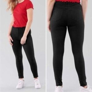 Hollister Curvy Ultra High-Rise Jean Leggings Black Size 30X28